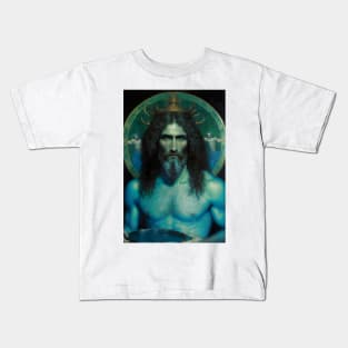 Aquarius - the Eleventh sign of the Zodiac - The Water Bearer Kids T-Shirt